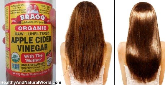 She Uses Apple Cider Vinegar For Her Hair Shocking Results