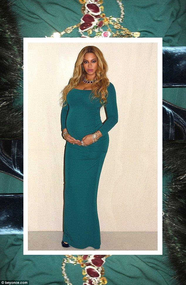 Beyonces Flawless Pregnancy Poses In Pictures