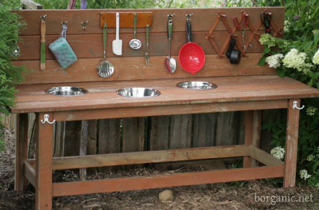 9 DIY Potting Benches From Recycled Materials