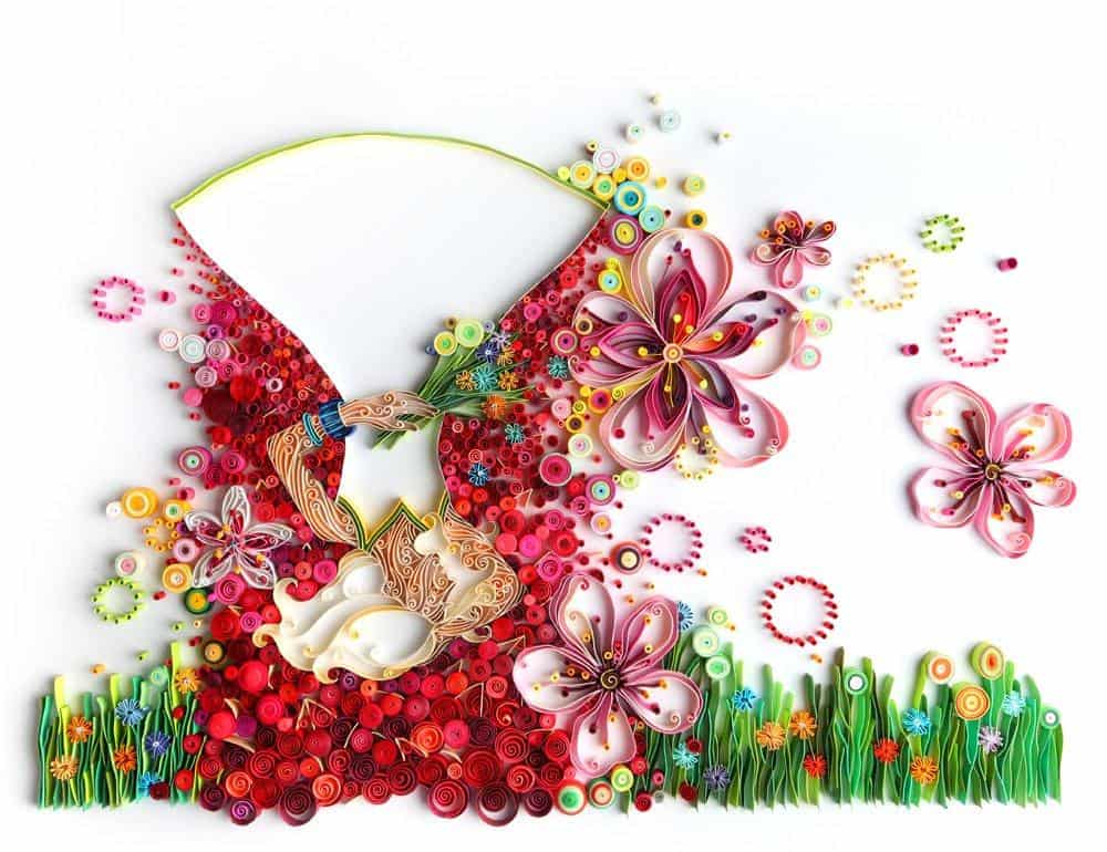 20 Astonishing Quilling Artworks By Yulia Brodskaya