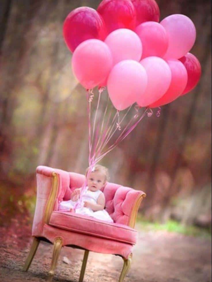 22 Fun Ideas For Your Baby  Girl s First Birthday Photo  Shoot 