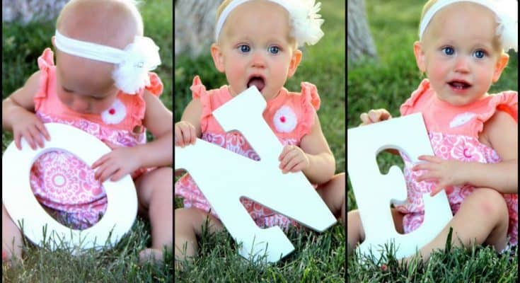 baby first birthday photography