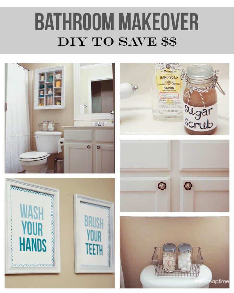 12 Budget Friendly DIY Remodeling Projects For Your Bathroom