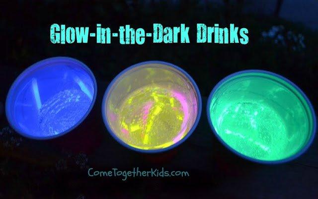 Glow-in-the-Dark Drinks