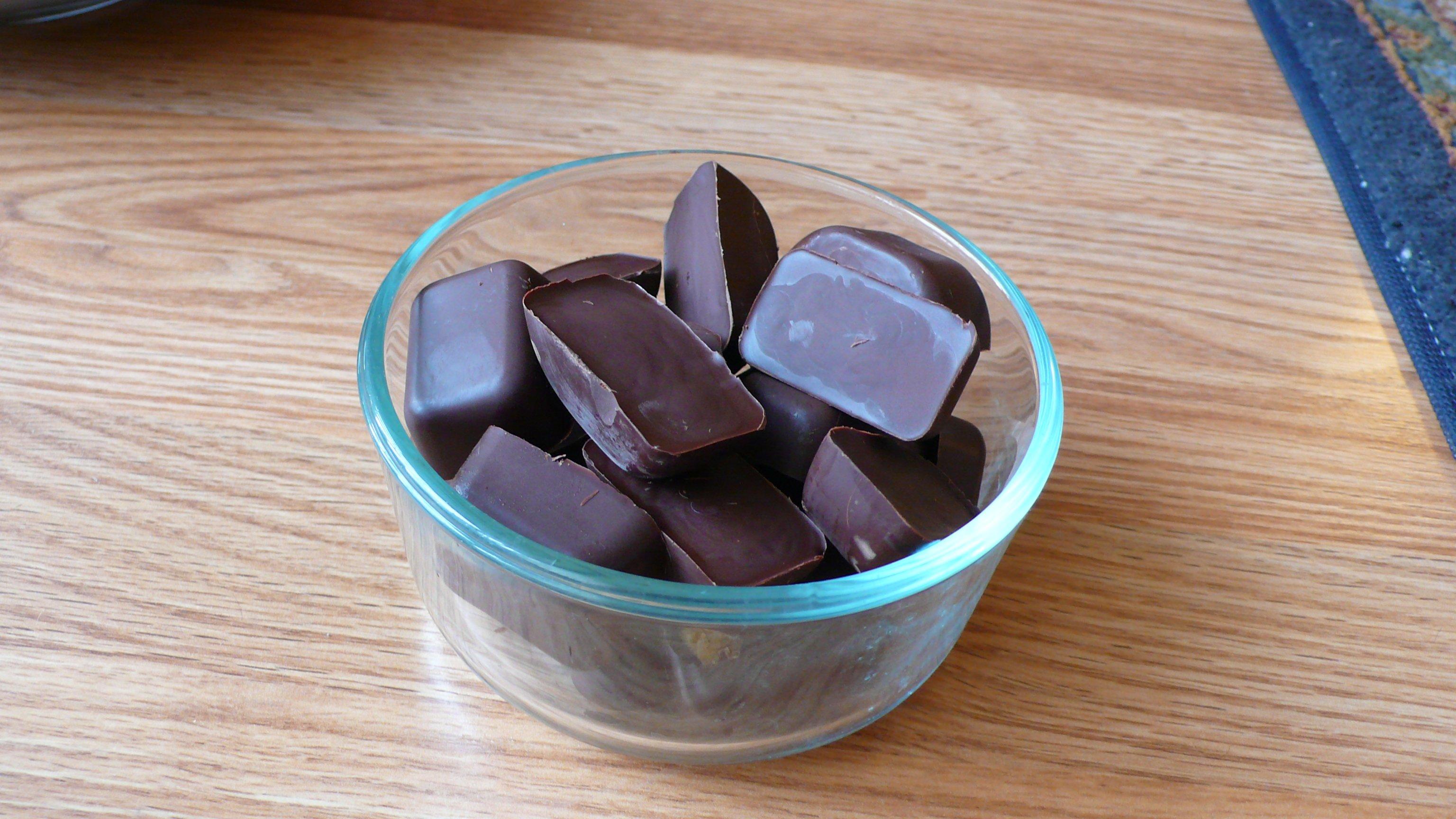 Organic Ice Cube Tray Peanut Butter Cups