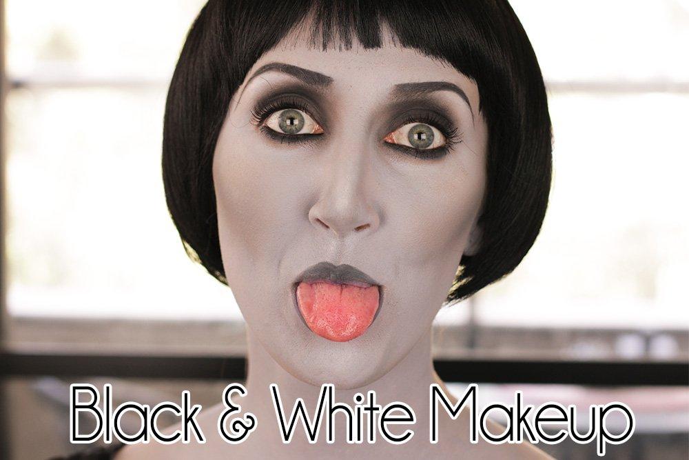black-white-halloween-makeup