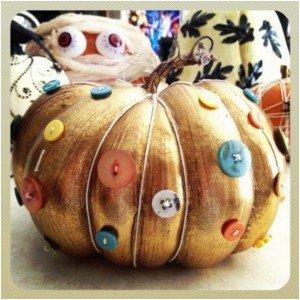 button pumpkin