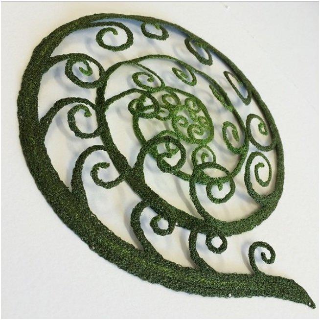 green fern front