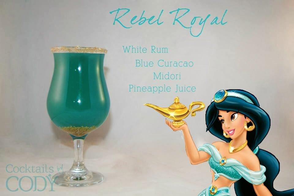 Princess Jasmine Disney Cocktail