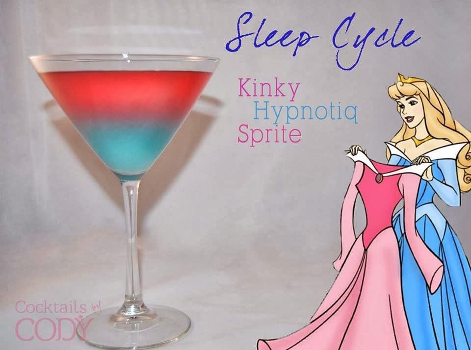 Sleeping Beauty Disney Cocktail