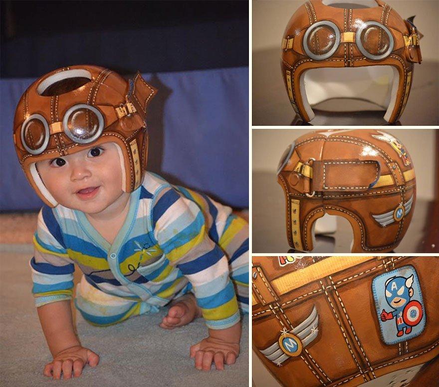 baby-helmet-painting-lazardo-art-100