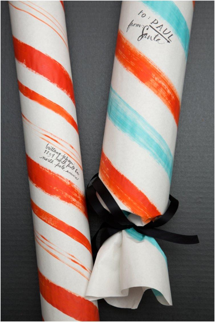 Candycane wrapping