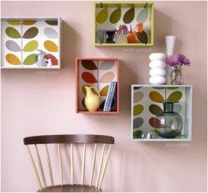 DIY makeover with these awesome 3D shelves
