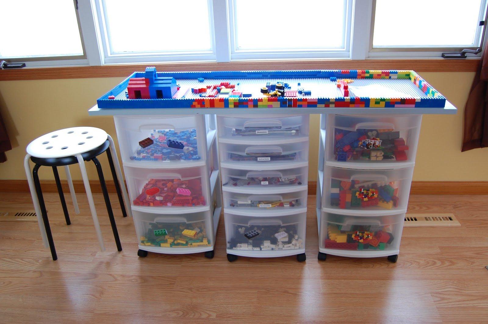 Lego play table