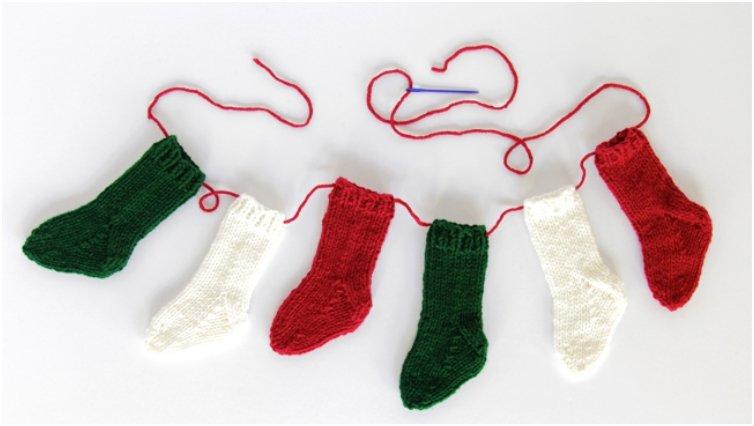 Mini Christmas Stockings Pattern