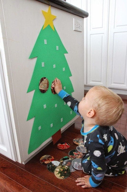 DIY 18 Alternative Christmas Trees Safe For Toddlers