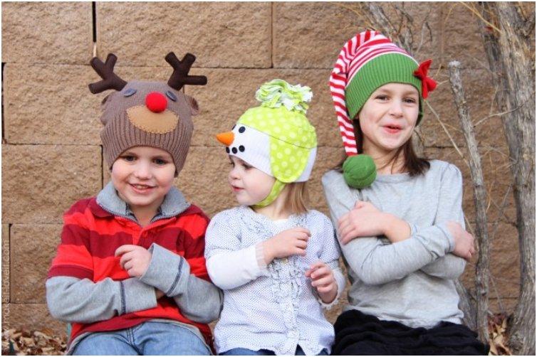 childrens santa hats