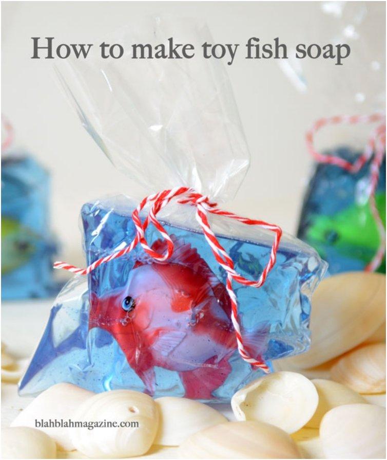 toy fish soap