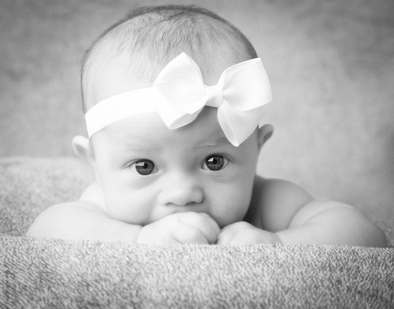 Absolutely Stunning, Black and White Photos of Babies. Mustsee!