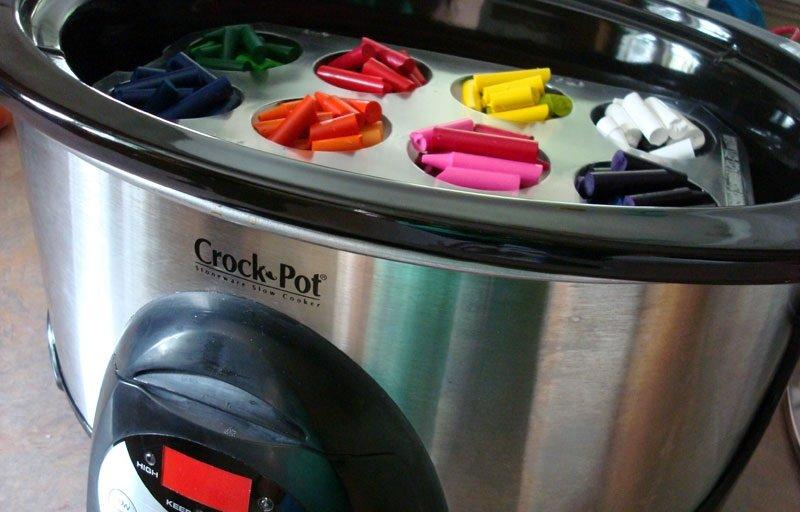 Crock Pot Crayons