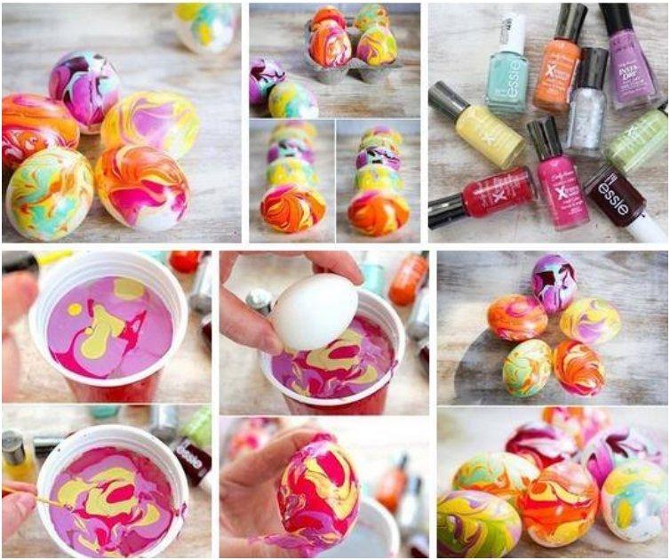 Easter-eggs-painted-with-nail-polish