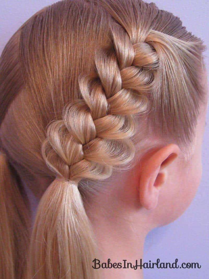 14 Adorable Heart-shaped Hairstyles For Young Ladies