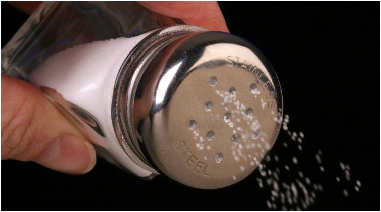 If you have a salt shaker that shakes out a little more salt than you like, seal up some of the holes by brushing some nail polish over them