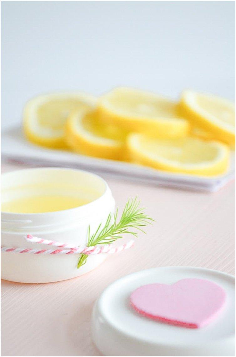 Lemon hand lotion