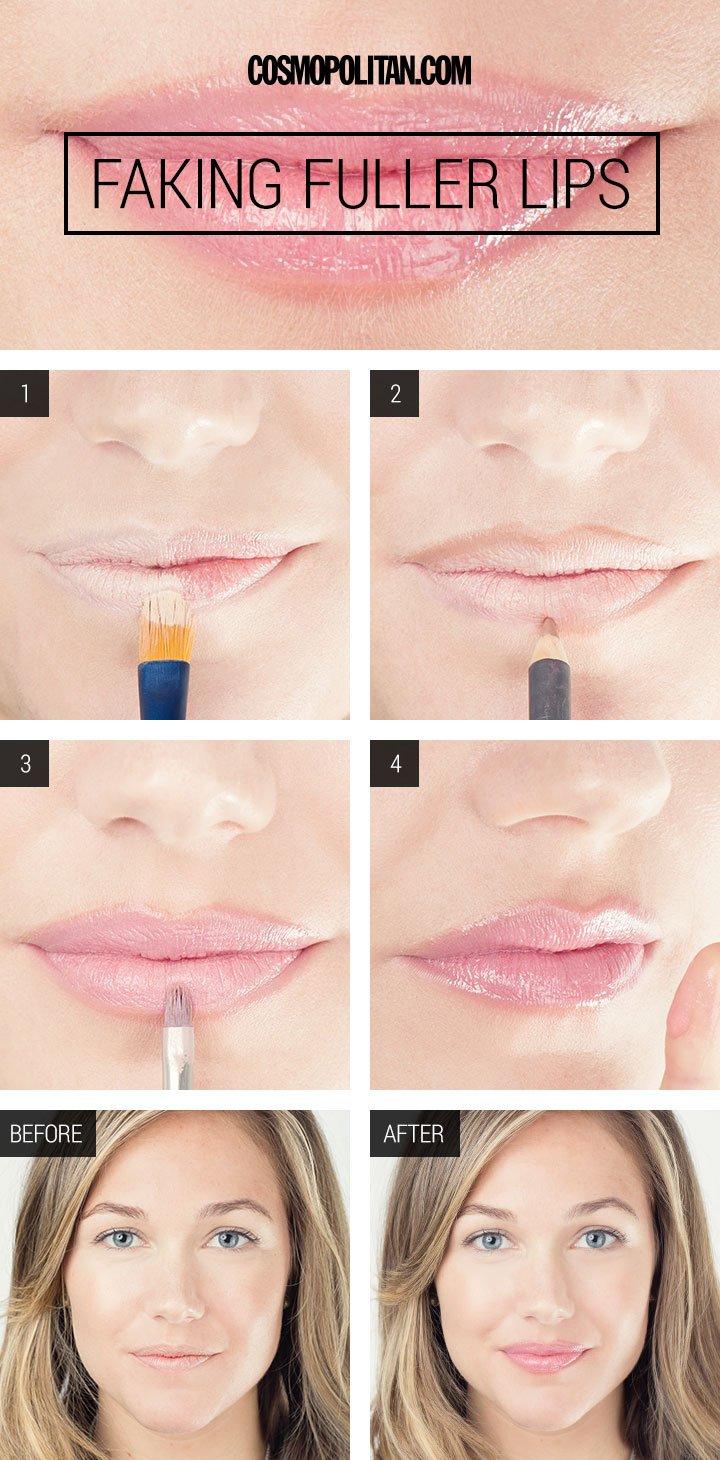 15 Tricks And Hacks To Make Your Lips Look Fuller And Bigger 4054