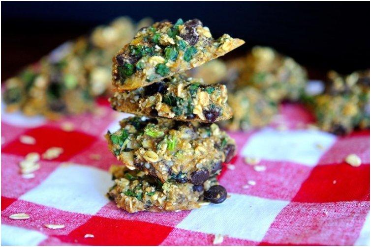 Chewy Kale Cookies