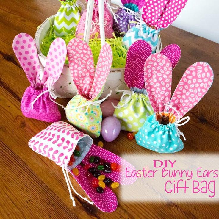 Easter Bunny Ear Gift Bag