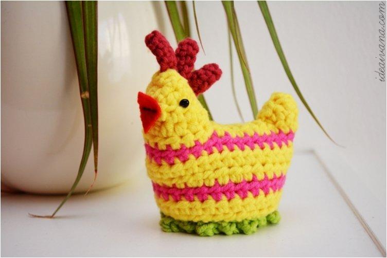 Easter Crochet Chick Egg Cosy