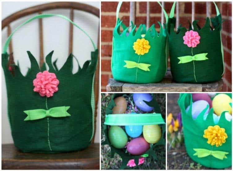 20 Adorable DIY Bags And Baskets For The Best Easter Egg Hunt