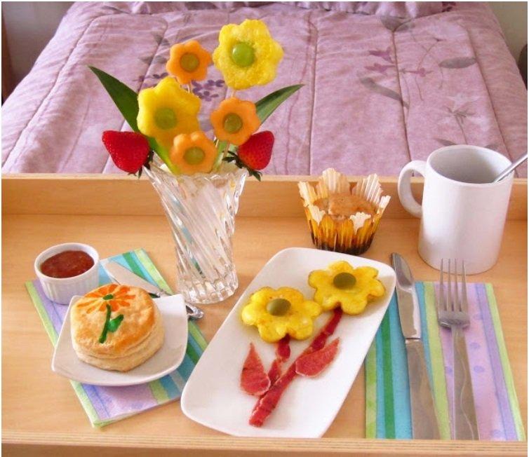 Mother s Day breakfast in bed