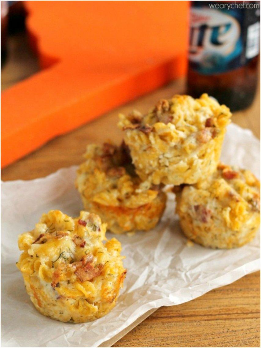 Ranch Bacon Mac and Cheese Cups