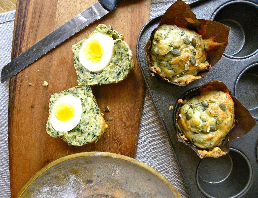 SPINACH AND EGG BREAKFAST MUFFINS