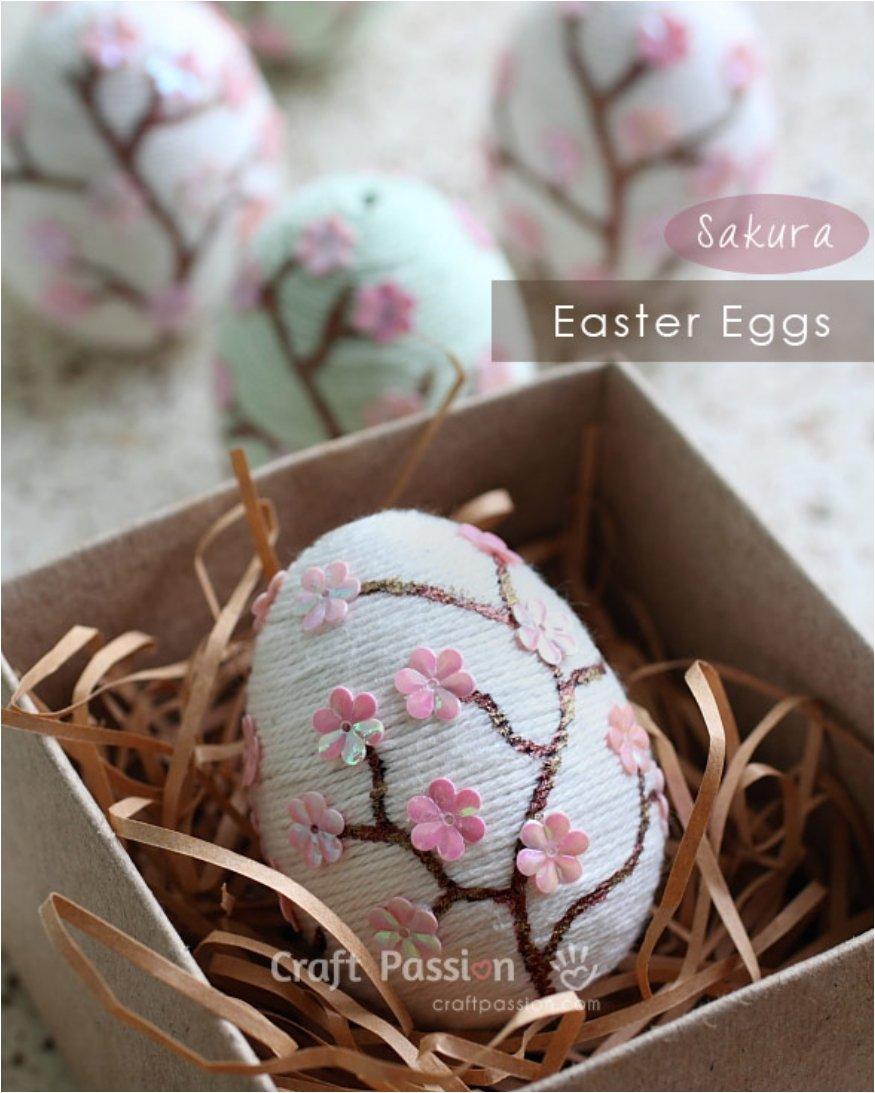 Sakura Easter Eggs