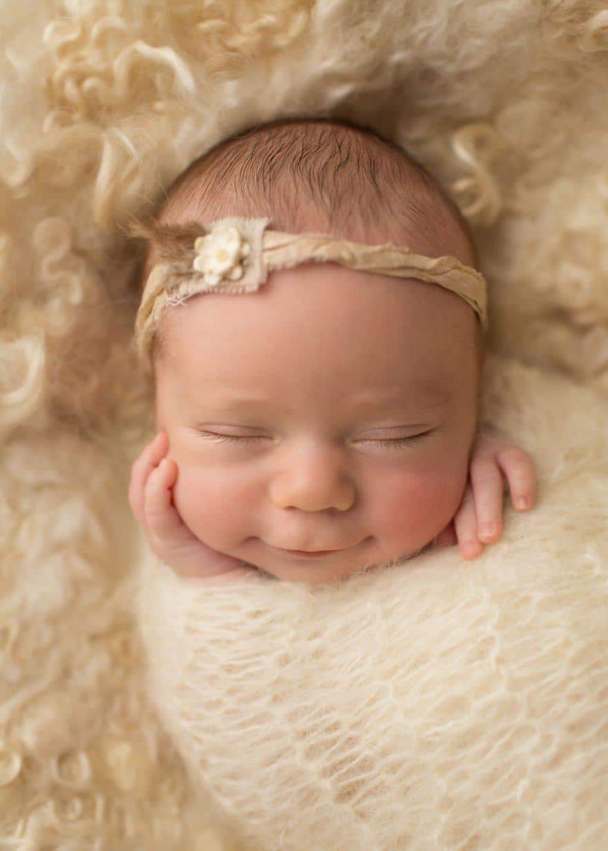 The Purest Smiles Of 25 Adorable Newborn  Babies  That Will 