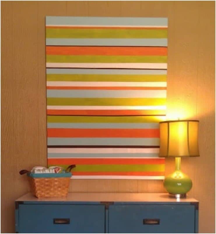 Embelish Your Empty Walls With These 25 Easy Wall Art Tutorials