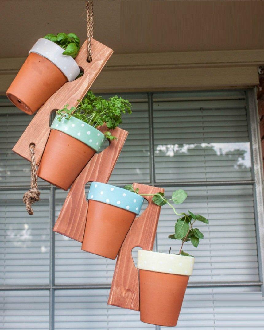 Balancing Hanging Herb Garden