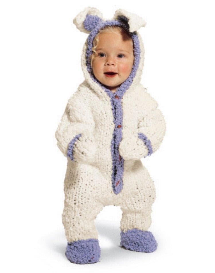 crochet bunny baby outfit