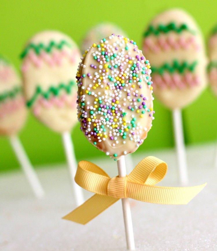 Easy Easter Cookie Pops