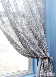 Easy Painted Curtain