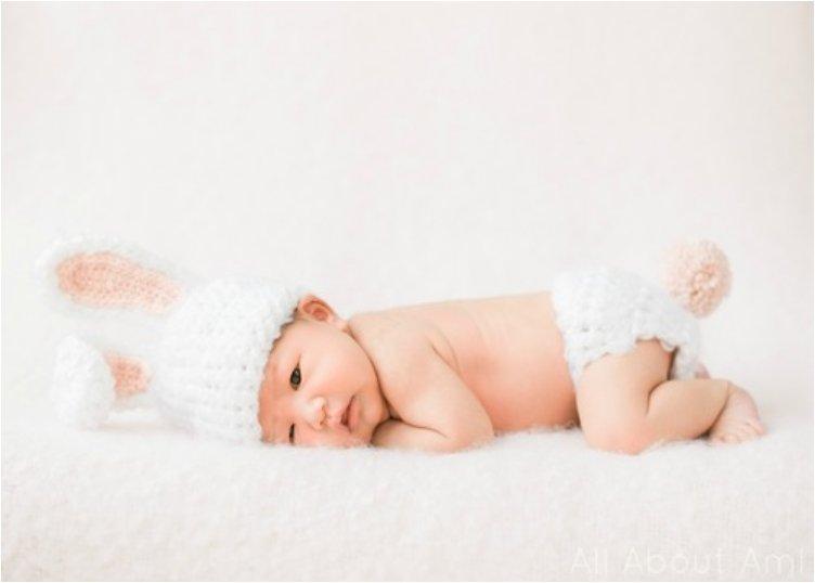 newborn crochet bunny outfit