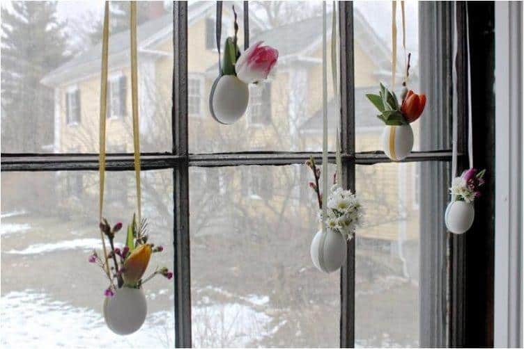 Hanging Easter Posies