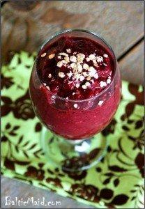 Healthy Blackberry-Ginger Smoothie