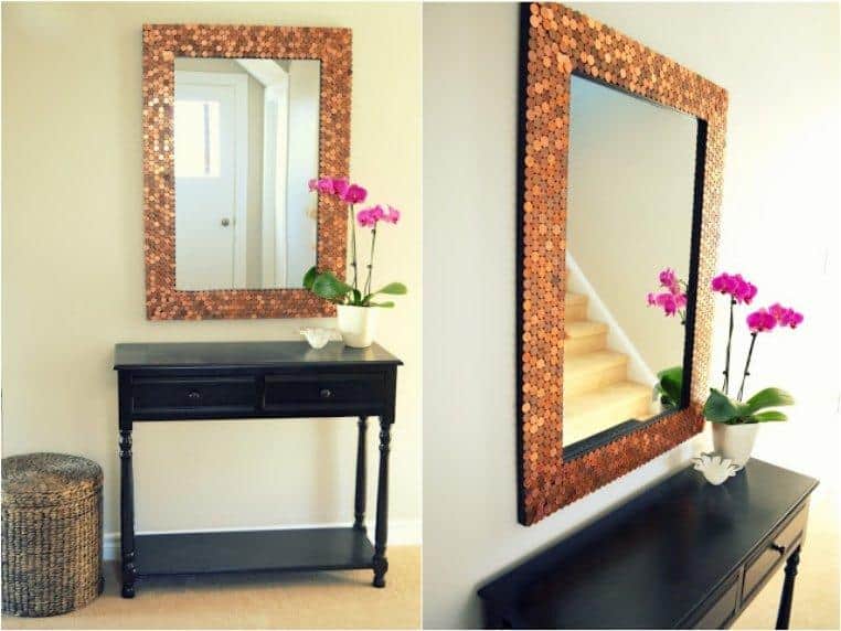 Penny Tiled Mirror
