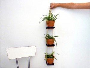 Tree-Tiered Vertical Hanging Plante