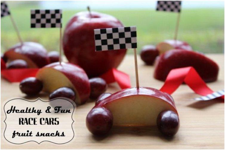 Fruit Race Car