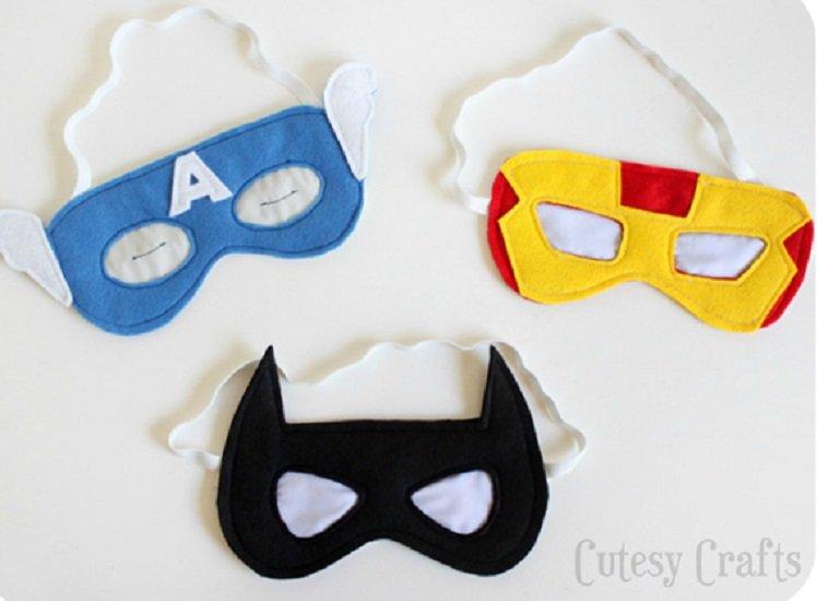 Superhero Sleep Masks